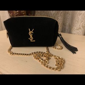 Yvest Saint Laurent makeup pouch